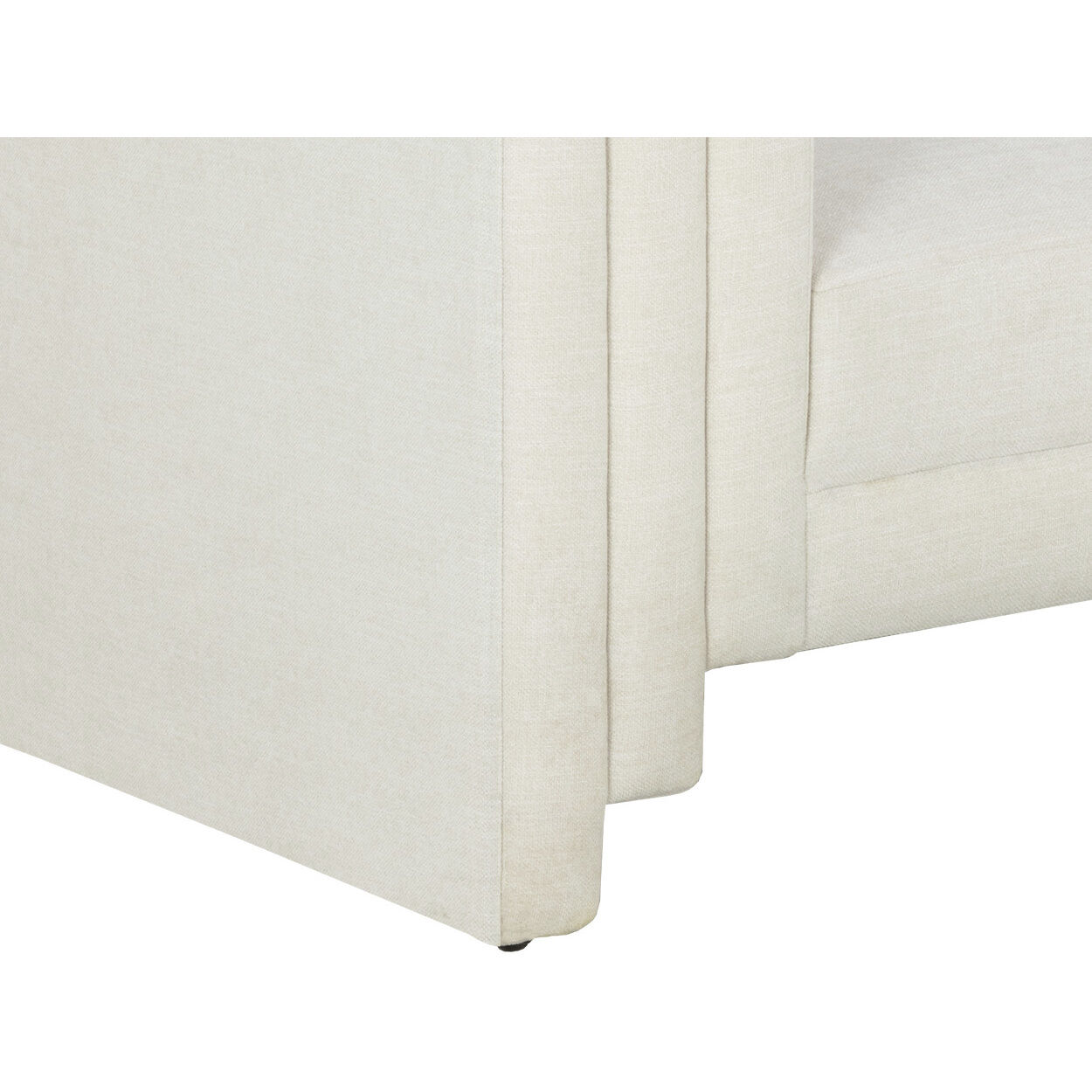 Kira Heather Ivory Tweed Sofa